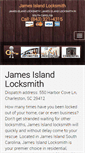 Mobile Screenshot of jamesislandlocksmith.com